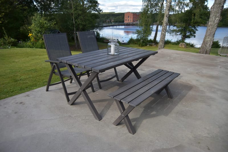 Solana Positionsstol - Grå - Utemöbler - Utestolar & fåtöljer - Positionsstol