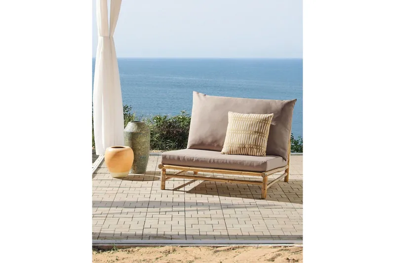 Rosthern Utefåtölj - Ljusbrun/Beige - Utemöbler - Utestolar & fåtöljer - Utefåtöljer & loungefåtöljer