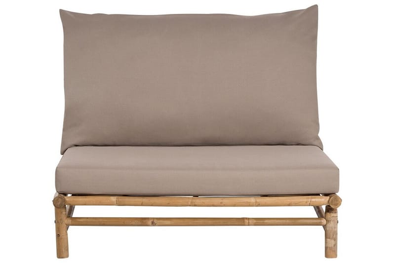 ROSTHERN Utefåtölj Ljusbrun/Beige - Utemöbler - Utestolar & fåtöljer - Utefåtöljer & loungefåtöljer