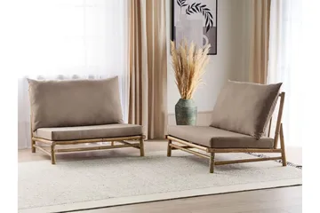 Rosthern Utefåtölj - Ljusbrun/Beige - Utemöbler - Utestolar & fåtöljer - Utefåtöljer & loungefåtöljer
