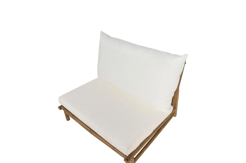 Rosthern Utefåtölj - Ljusbrun/Vit - Utemöbler - Utestolar & fåtöljer - Utefåtöljer & loungefåtöljer