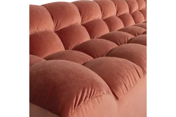 Schäslong Allure - Tvättad sammet rosa, Right - Möbler - Vardagsrum - Soffor - Hörnsoffor