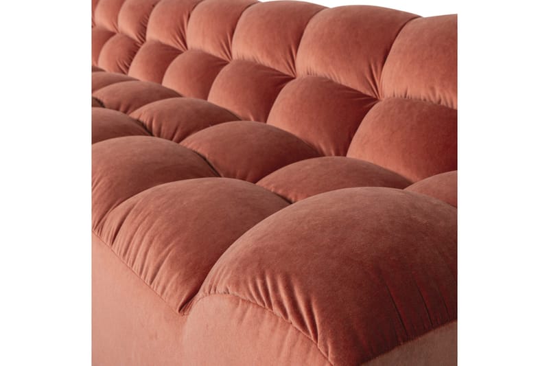 Schäslong Allure - Tvättad sammet rosa, Vänster - Möbler - Vardagsrum - Soffor - Hörnsoffor