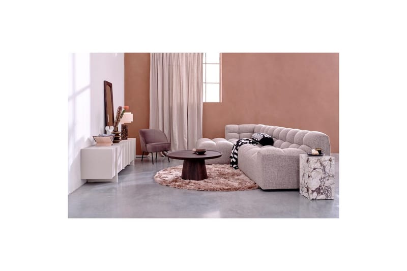 Schäslong Allure - Vävd brun melange, Vänster - Möbler - Vardagsrum - Soffor - Hörnsoffor