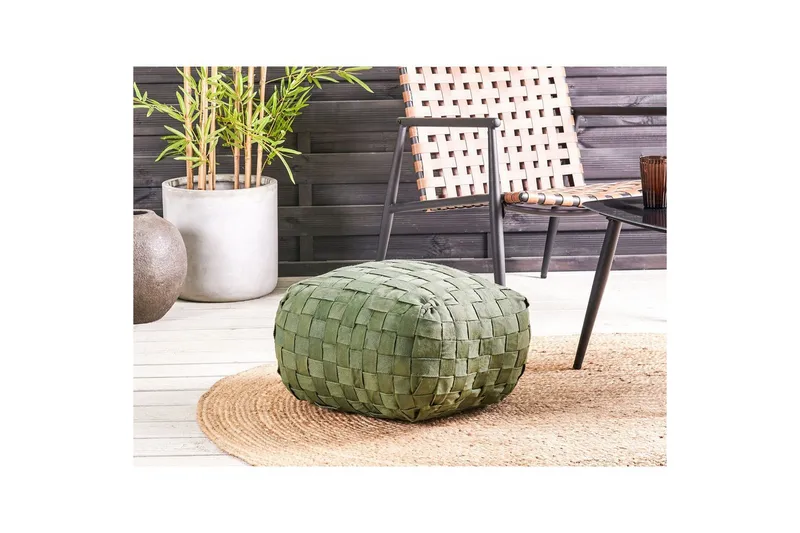 Sittpuff Bodla Grön - Grön - Utemöbler - Utestolar & fåtöljer - Sittsäckar