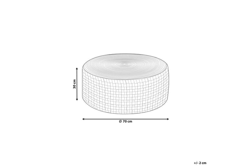 Sittpuff Mithi Beige - Beige - Utemöbler - Utestolar & fåtöljer - Sittsäckar