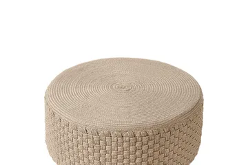 Sittpuff Mithi Beige - Beige - Utemöbler - Utestolar & fåtöljer - Sittsäckar