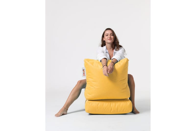 Arakura Sittsäck Utomhus 55 cm - Gul - Utemöbler - Utestolar & fåtöljer - Sittsäckar