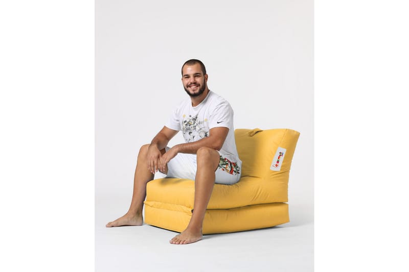 Arakura Sittsäck Utomhus 55 cm - Gul - Utemöbler - Utestolar & fåtöljer - Sittsäckar