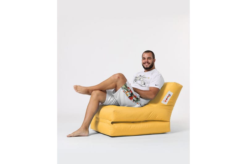 Arakura Sittsäck Utomhus 55 cm - Gul - Utemöbler - Utestolar & fåtöljer - Sittsäckar