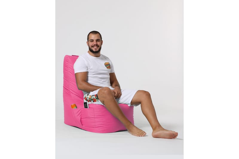 DIMANTS Sittsäck Utomhus 60 cm Rosa - Sittsäckar