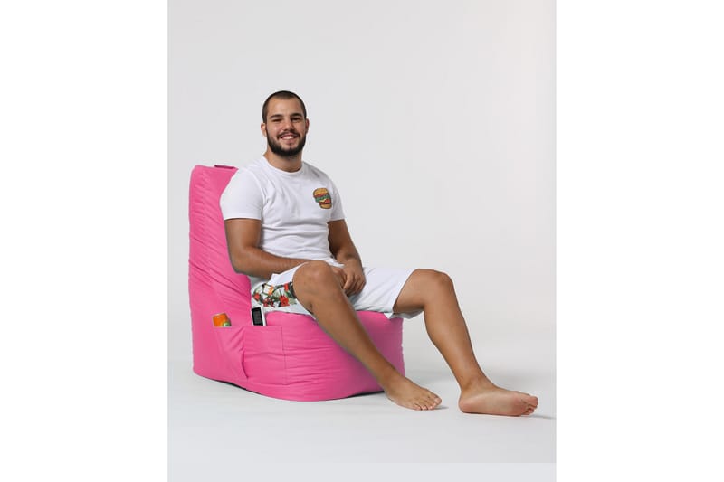 DIMANTS Sittsäck Utomhus 60 cm Rosa - Sittsäckar