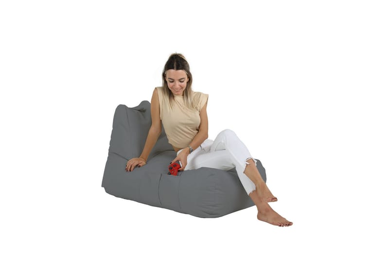 Hina Sittsäck Utomhus 65 cm Grå - Utemöbler - Utestolar & fåtöljer - Sittsäckar