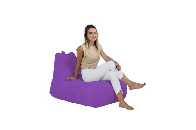 Hina Sittsäck Utomhus 65 cm Lila - Utemöbler - Utestolar & fåtöljer - Sittsäckar