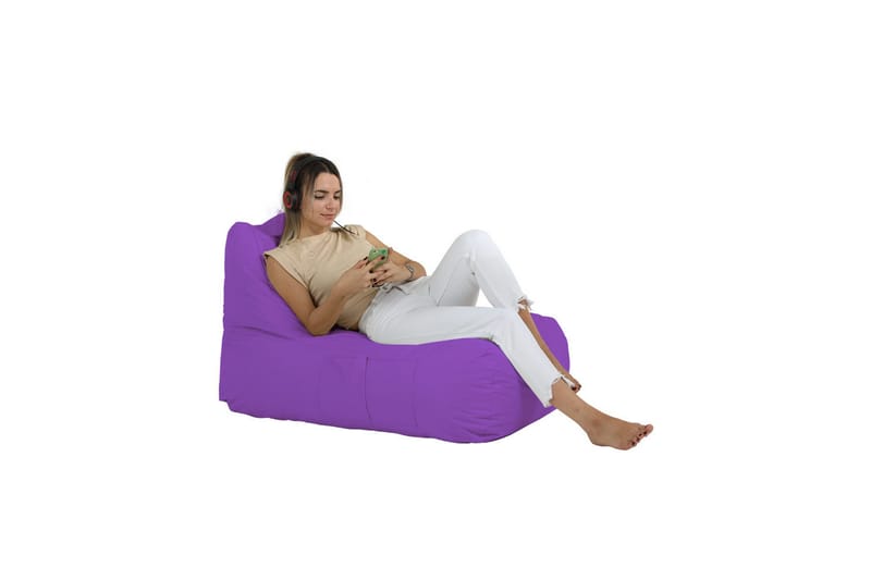 Hina Sittsäck Utomhus 65 cm Lila - Utemöbler - Utestolar & fåtöljer - Sittsäckar