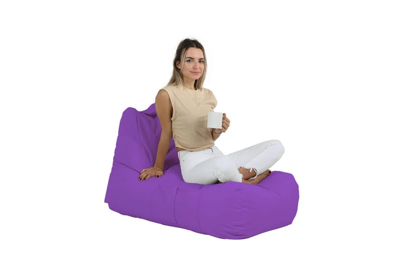 Hina Sittsäck Utomhus 65 cm Lila - Utemöbler - Utestolar & fåtöljer - Sittsäckar