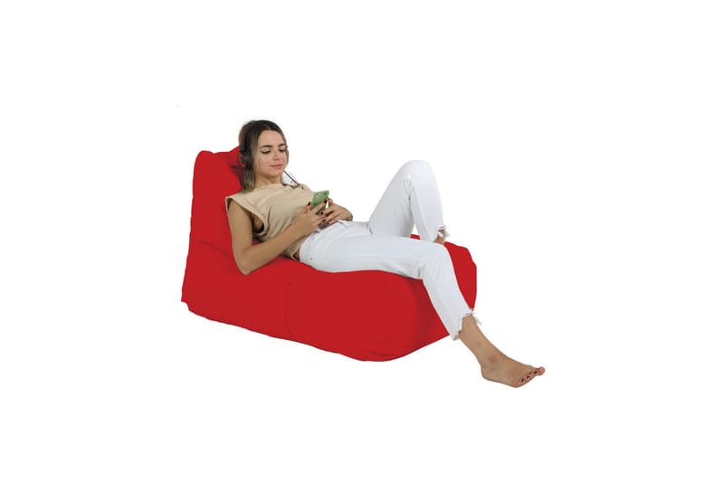 Hina Sittsäck Utomhus 65 cm Röd - Utemöbler - Utestolar & fåtöljer - Sittsäckar