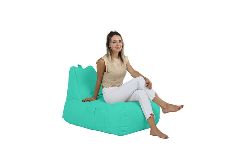 Hina Sittsäck Utomhus 65 cm Turkos - Utemöbler - Utestolar & fåtöljer - Sittsäckar