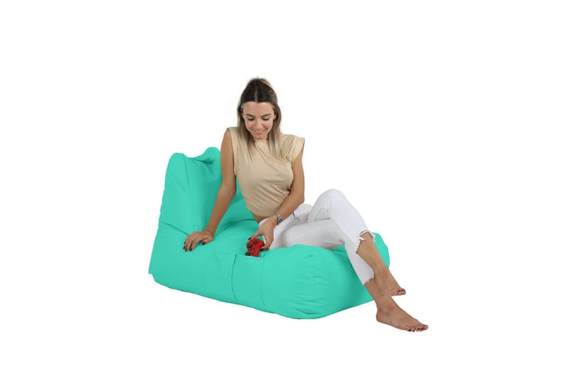 Hina Sittsäck Utomhus 65 cm Turkos - Utemöbler - Utestolar & fåtöljer - Sittsäckar