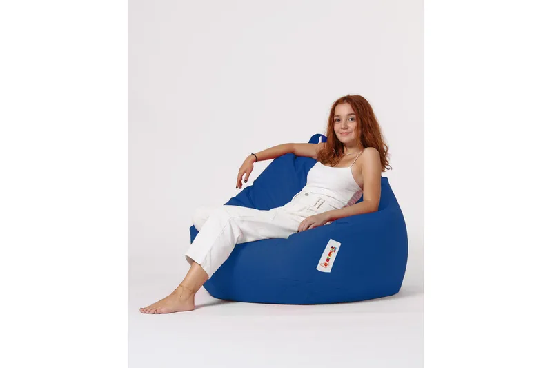 Hunny Sittsäck Utomhus 115 cm - Blå - Utemöbler - Utestolar & fåtöljer - Sittsäckar