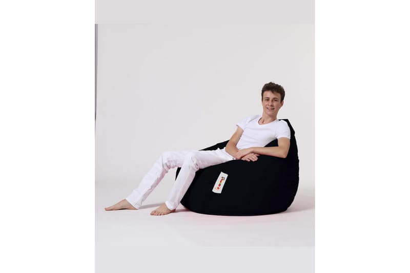 Hunny Sittsäck Utomhus 115 cm Svart - Utemöbler - Utestolar & fåtöljer - Sittsäckar