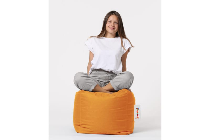 Salani Sittsäck Utomhus 45 cm Orange - Utemöbler - Utestolar & fåtöljer - Sittsäckar