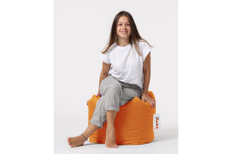 Salani Sittsäck Utomhus 45 cm Orange - Utemöbler - Utestolar & fåtöljer - Sittsäckar