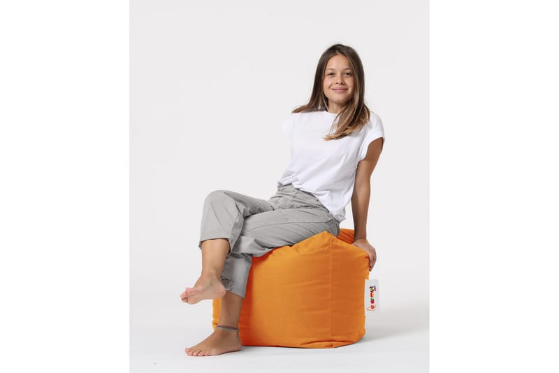 Salani Sittsäck Utomhus 45 cm Orange - Utemöbler - Utestolar & fåtöljer - Sittsäckar