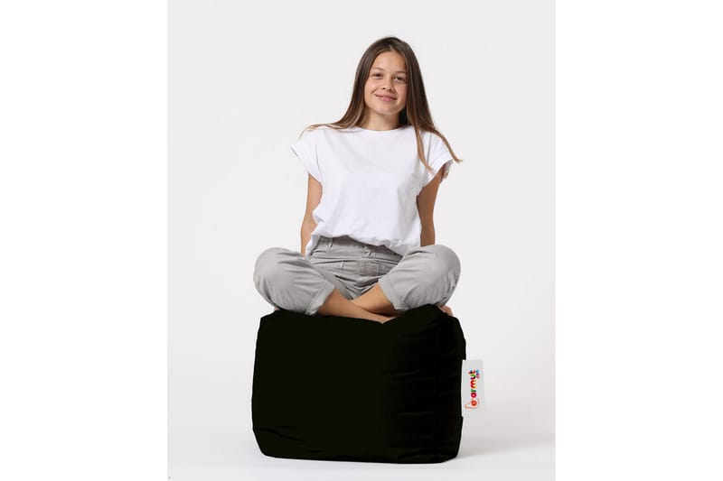 Salani Sittsäck Utomhus 45 cm Svart - Utemöbler - Utestolar & fåtöljer - Sittsäckar