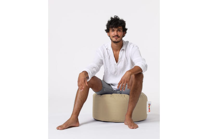 Salima Sittsäck Utomhus 55 cm Beige - Utemöbler - Utestolar & fåtöljer - Sittsäckar