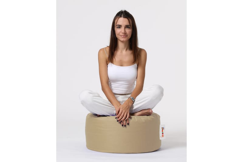Salima Sittsäck Utomhus 55 cm Beige - Utemöbler - Utestolar & fåtöljer - Sittsäckar