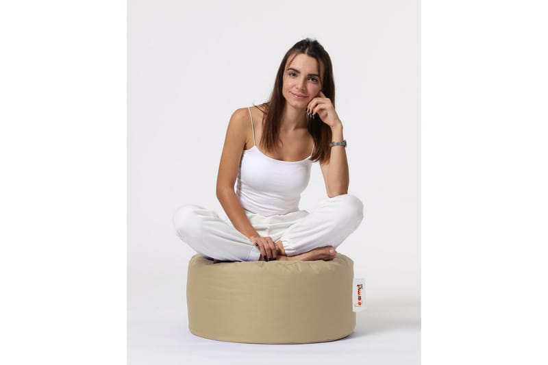 Salima Sittsäck Utomhus 55 cm Beige - Utemöbler - Utestolar & fåtöljer - Sittsäckar