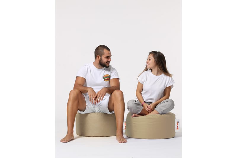 Salima Sittsäck Utomhus 55 cm Beige - Utemöbler - Utestolar & fåtöljer - Sittsäckar