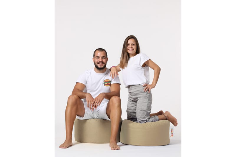 Salima Sittsäck Utomhus 55 cm Beige - Utemöbler - Utestolar & fåtöljer - Sittsäckar