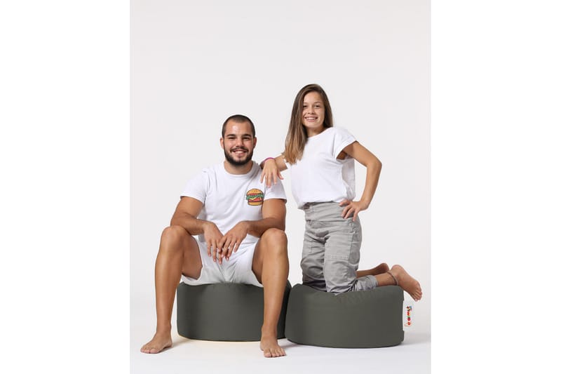 Salima Sittsäck Utomhus 55 cm Grå - Utemöbler - Utestolar & fåtöljer - Sittsäckar