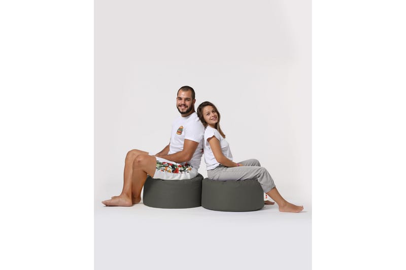 Salima Sittsäck Utomhus 55 cm Grå - Utemöbler - Utestolar & fåtöljer - Sittsäckar