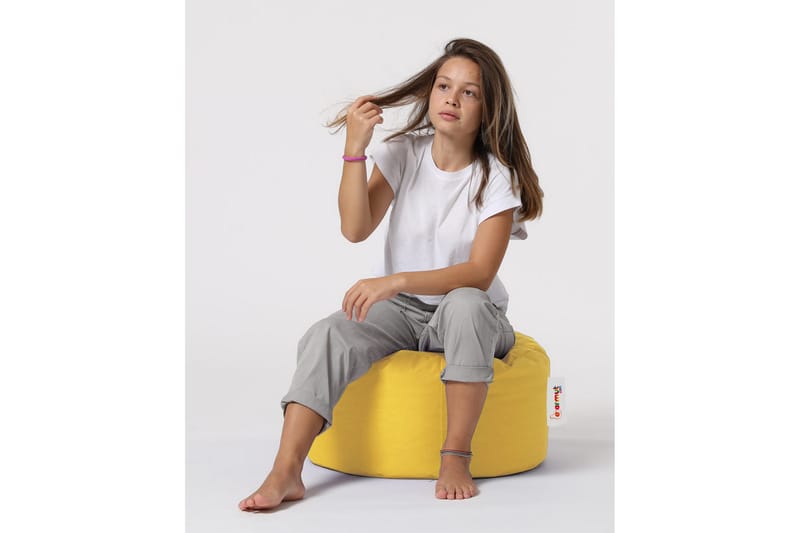 Salima Sittsäck Utomhus 55 cm Gul - Utemöbler - Utestolar & fåtöljer - Sittsäckar