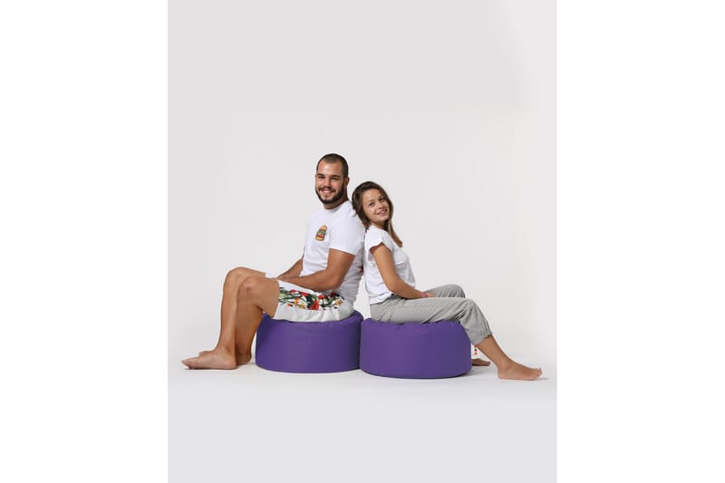 Salima Sittsäck Utomhus 55 cm Lila - Utemöbler - Utestolar & fåtöljer - Sittsäckar