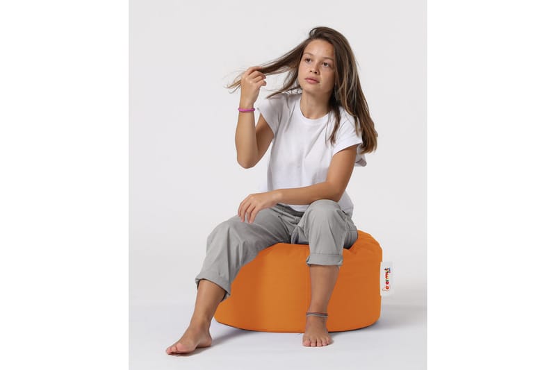 Salima Sittsäck Utomhus 55 cm Orange - Utemöbler - Utestolar & fåtöljer - Sittsäckar