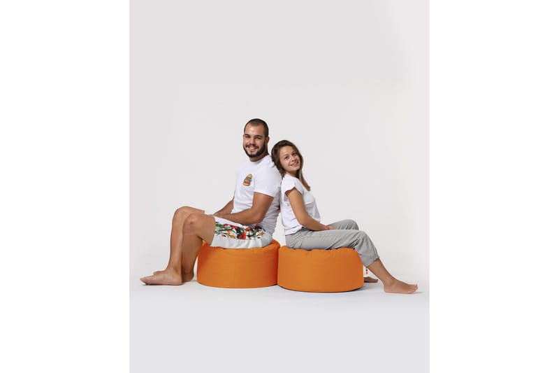 Salima Sittsäck Utomhus 55 cm Orange - Utemöbler - Utestolar & fåtöljer - Sittsäckar
