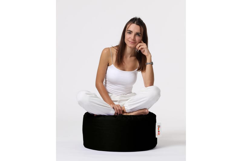 Salima Sittsäck Utomhus 55 cm Svart - Utemöbler - Utestolar & fåtöljer - Sittsäckar