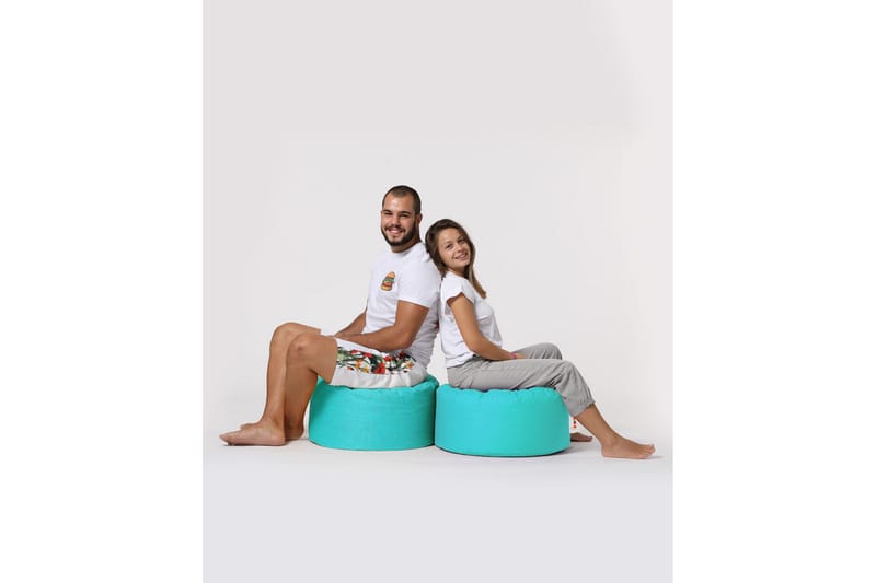 Salima Sittsäck Utomhus 55 cm Turkos - Utemöbler - Utestolar & fåtöljer - Sittsäckar