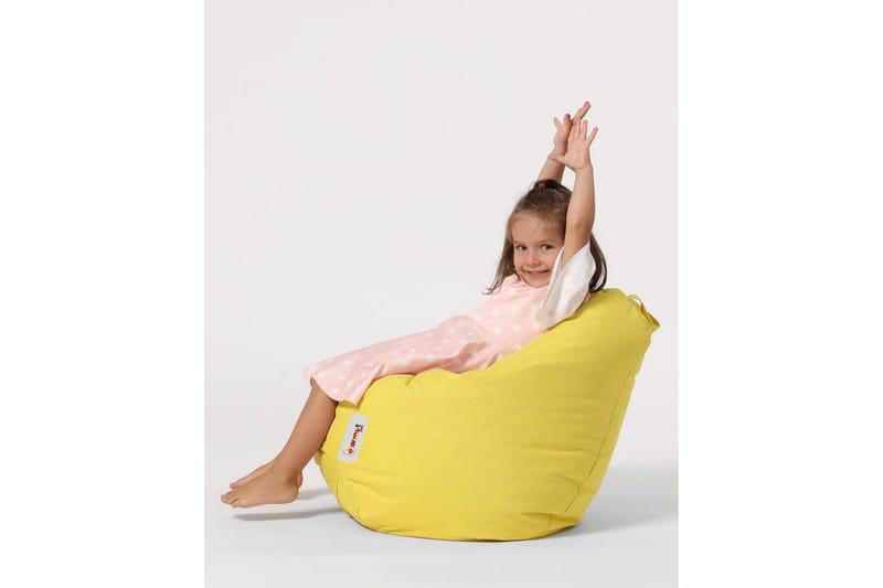 Salman Sittsäck Utomhus 60 cm Gul - Utemöbler - Utestolar & fåtöljer - Sittsäckar
