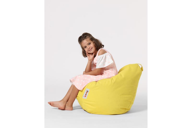Salman Sittsäck Utomhus 60 cm Gul - Utemöbler - Utestolar & fåtöljer - Sittsäckar