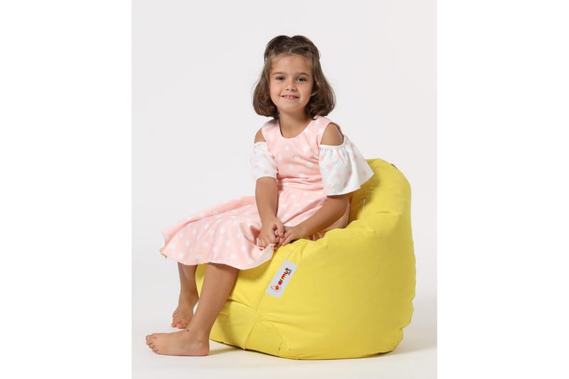 Salman Sittsäck Utomhus 60 cm Gul - Utemöbler - Utestolar & fåtöljer - Sittsäckar