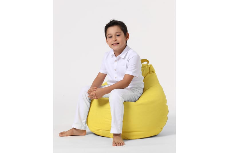 Salman Sittsäck Utomhus 60 cm Gul - Utemöbler - Utestolar & fåtöljer - Sittsäckar