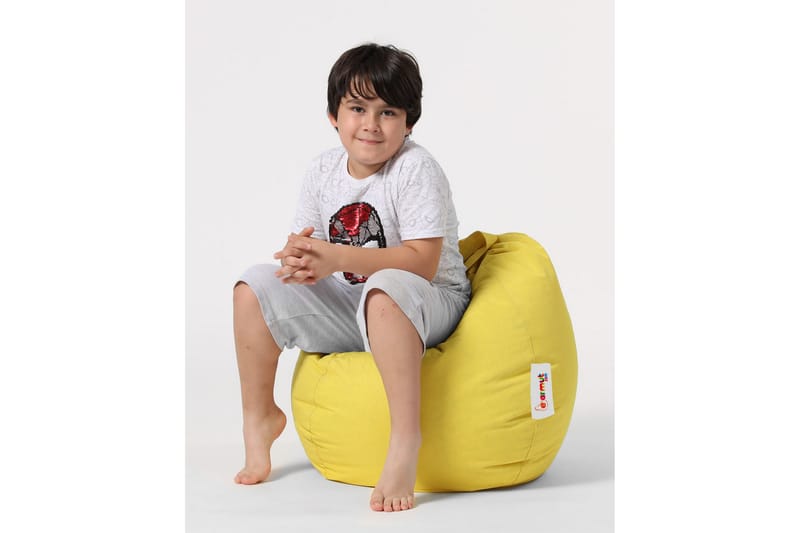 Salman Sittsäck Utomhus 60 cm Gul - Utemöbler - Utestolar & fåtöljer - Sittsäckar