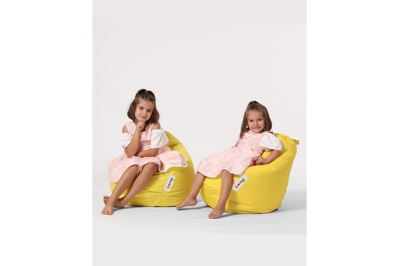 Salman Sittsäck Utomhus 60 cm Gul - Utemöbler - Utestolar & fåtöljer - Sittsäckar
