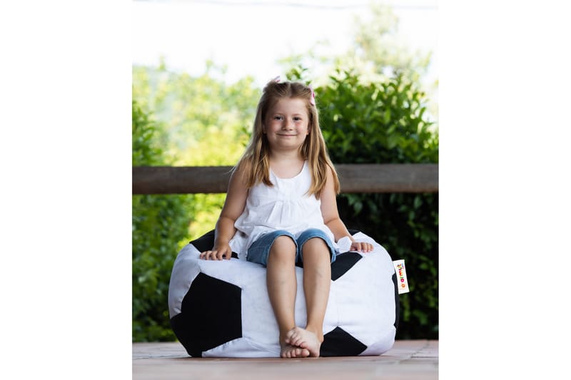 Sira Sittsäck Utomhus 70 cm Svart|Vit - Utemöbler - Utestolar & fåtöljer - Sittsäckar
