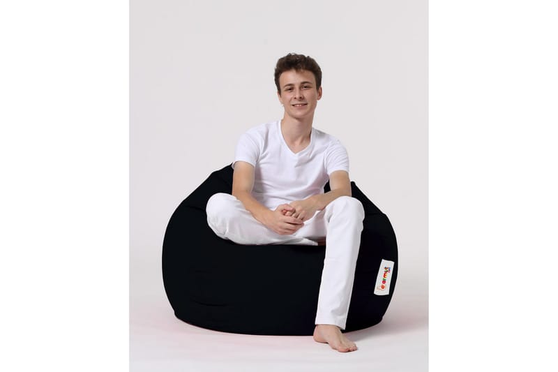 Sittsäck Utomhus Hunny 115 cm Svart - Utemöbler - Utestolar & fåtöljer - Sittsäckar